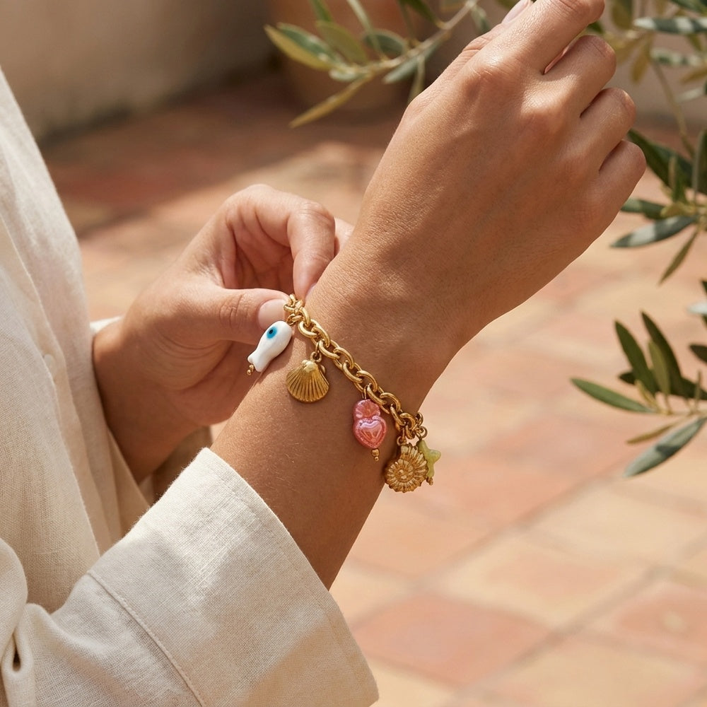 Pulseira Verão em Aço Inoxidável
