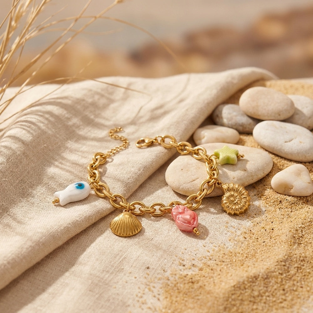 Pulseira Verão em Aço Inoxidável